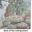 Siberian Husky Christmas Cookies Glass Cutting Board