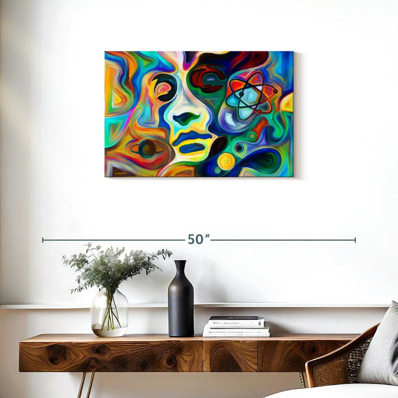 Avery Abstract Galaxy, 20" H x 30" W