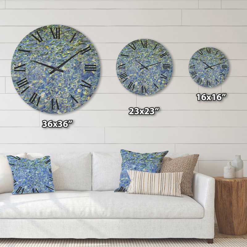 Horloge murale Sunny Water, Grand