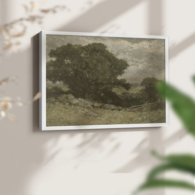 Paysages rétro-DCLxxxxi - reproduction encadrée - réversible
