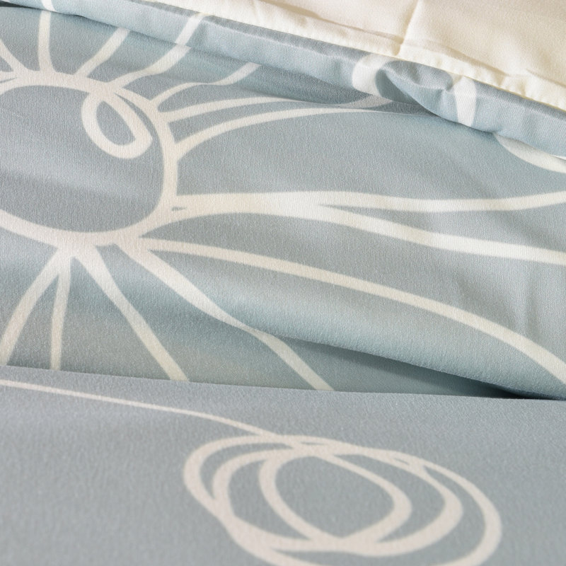 Housse de couette légère à motifs excentriques, Très grand