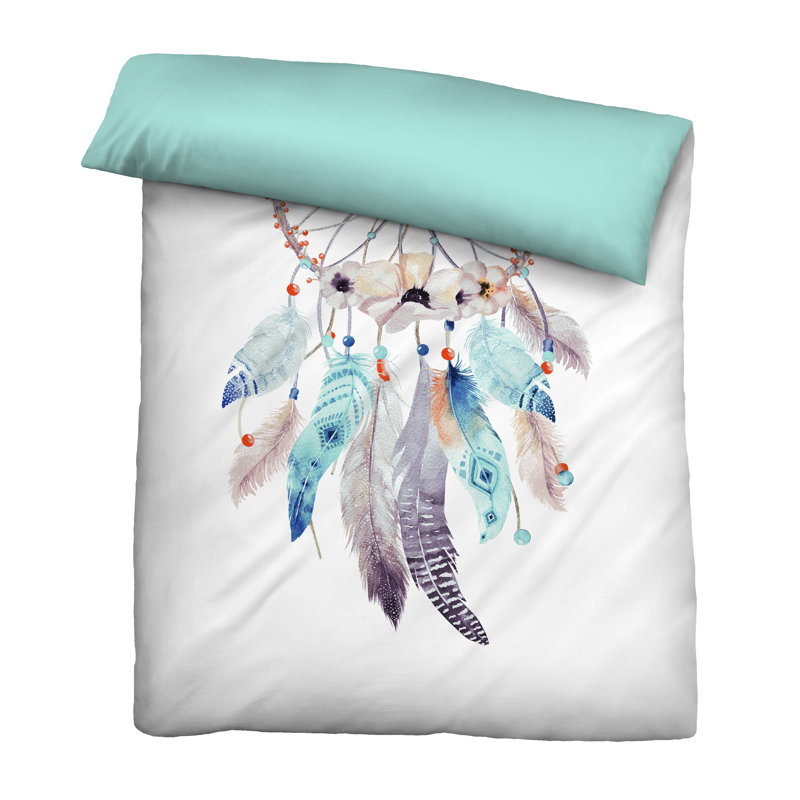No Pattern Duvet Cover Set with Pillowcases, 155 x 220 cm - 1 Pillowcase ( 80 x 80 cm ), Sky Blue