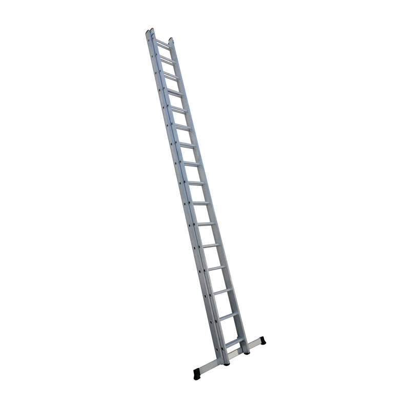 32 - Step Aluminium Lightweight Folding Extension Ladder