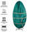 Tiny Tim Totes 9FT Upright Christmas Tree Bag - Upright Zippered Canvas Cover with Buckle Straps and Cinch-2050257469