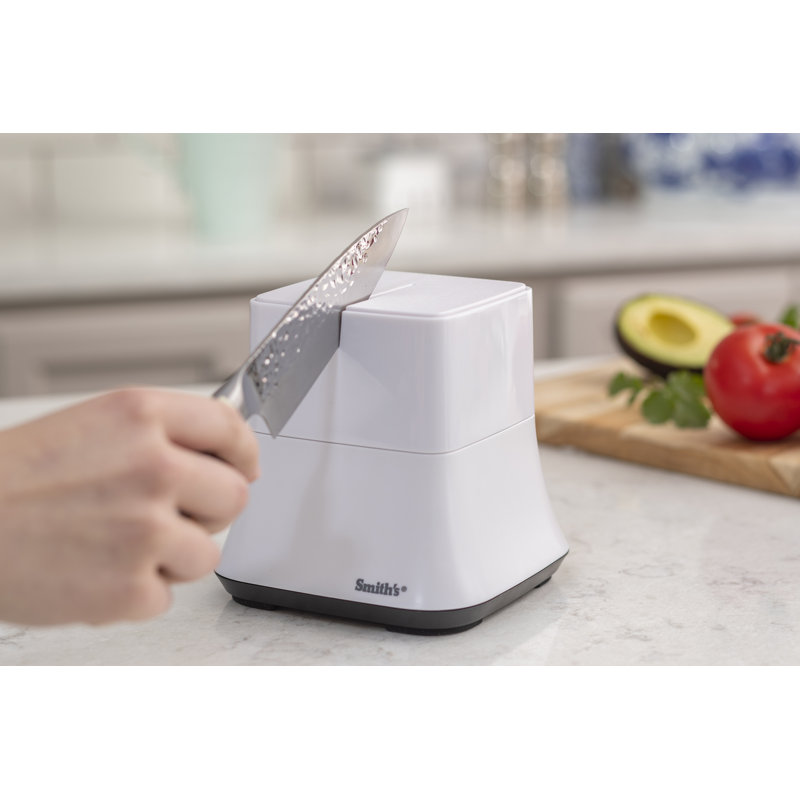 Smith's Electric Knife Sharpener, White