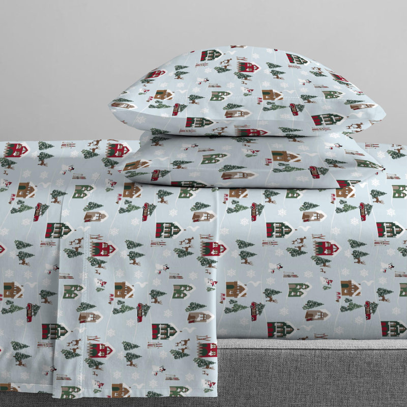 Idylberry 100% Cotton Sheet Set, Twin