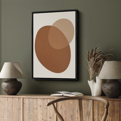 Art mural encadré, rétro, antique et classique pour chambre à coucher - 16 po x 24 po