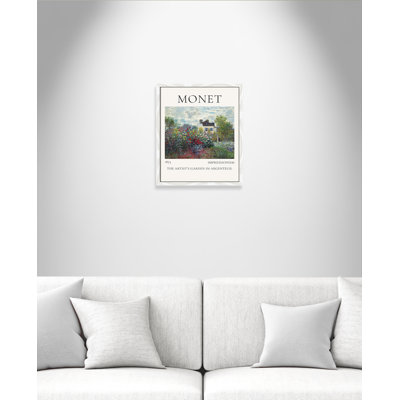 Old Masters Collection "Artists Garden in Argenteuil" Print