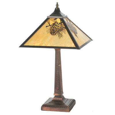 Rustic Lodge Lamp