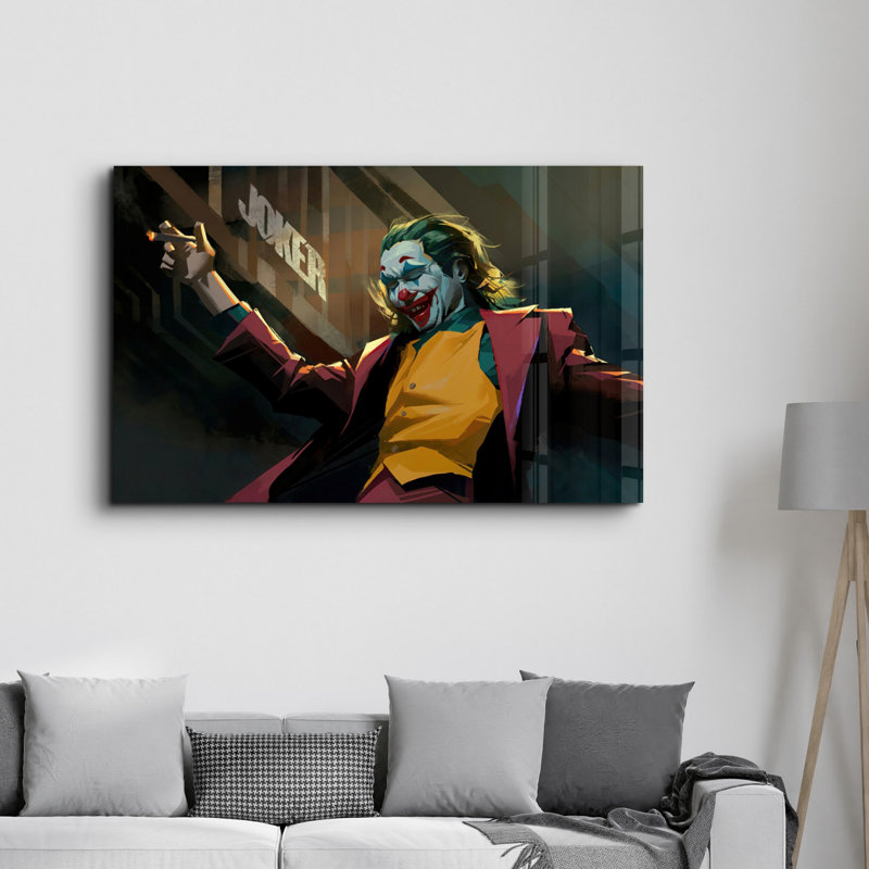 Lekeya Elegant Tempered Glass Wall Art Painting, 13.8 x 21.7 inches | 100% Tempered Glass, Thickness: 0.16 inches | UV Printed for Vibrant Colors | Perfect for Home Decor, Living Room, & Office Spaces