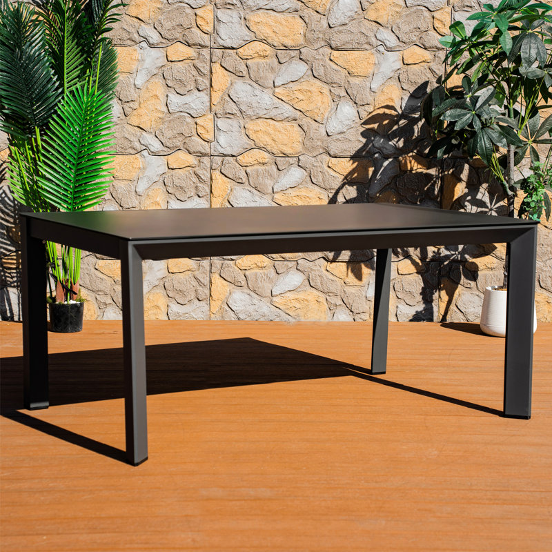 MIMO Aluminium Outdoor Dining Table, 200cm
