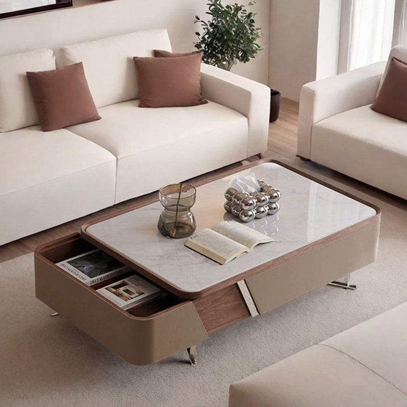 Table basse lumineuse de luxe haut de gamme