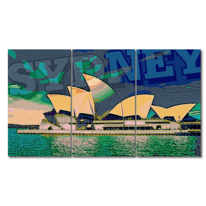 3 Piece Print on Canvas