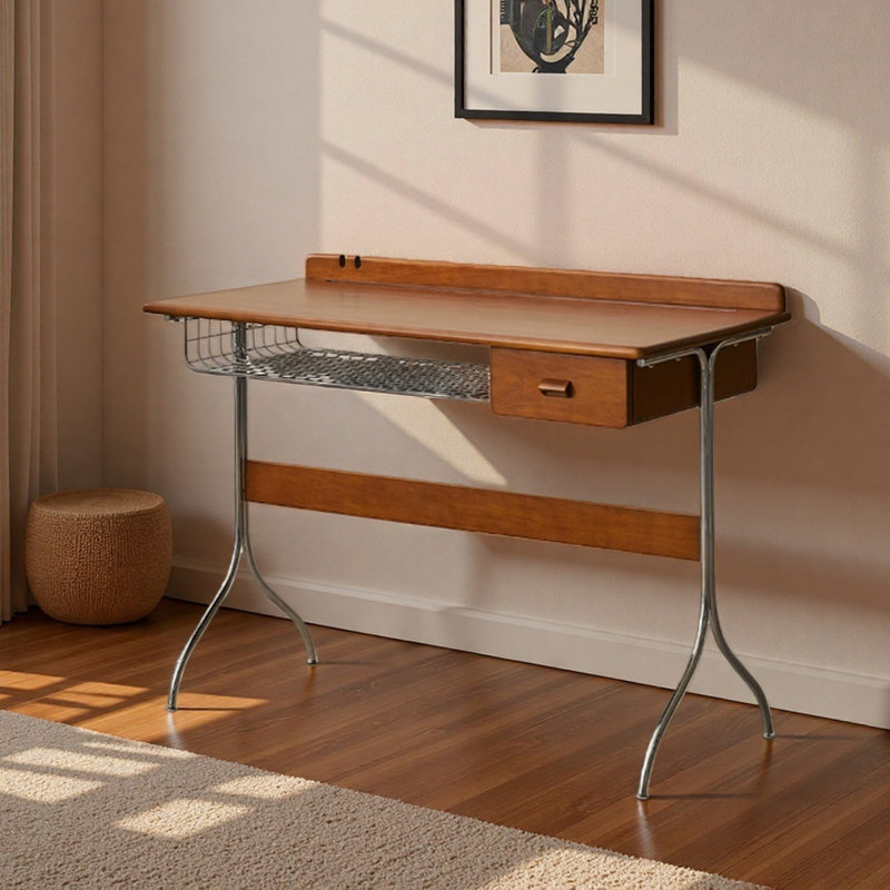 Bureau d'écriture en bois de buis exquis et durable, H 31,49 po x l 39,37 po x P 22,04 po
