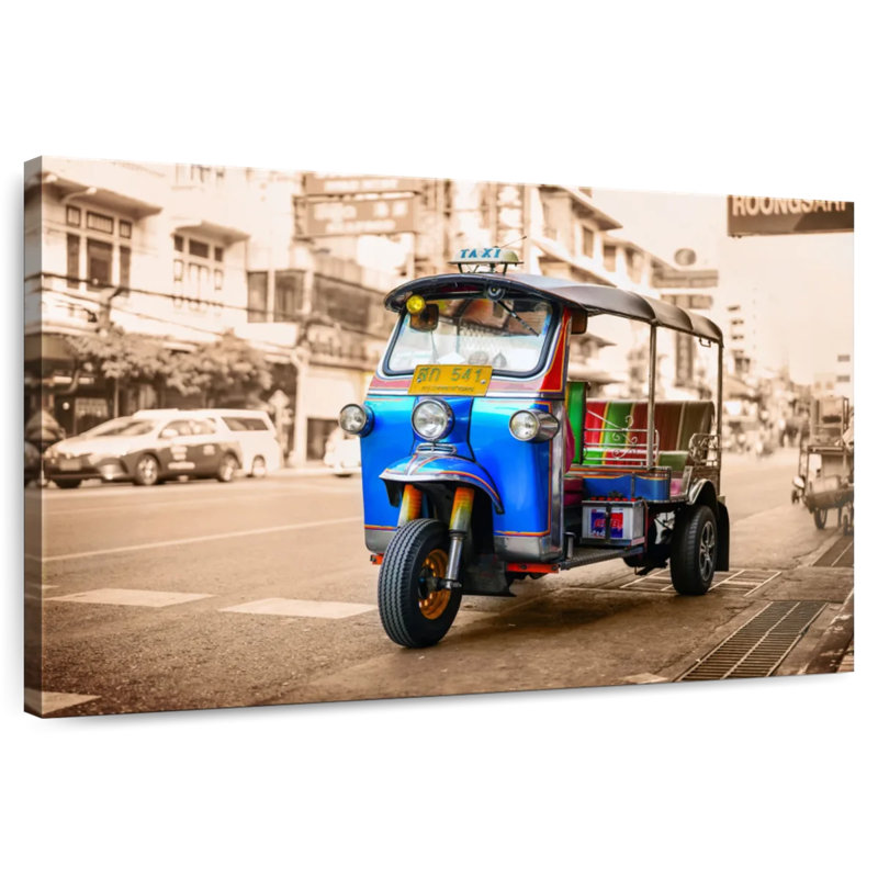 Mehar Tuk Tuk, 26" H x 39" W