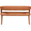 Banc en similicuir Sylvester Aurich-257683512