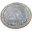 Round Toile Decorative Tray