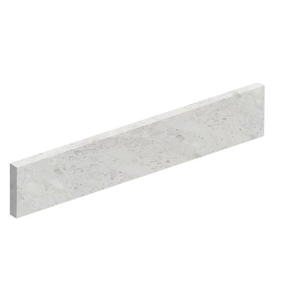 Cultured Marble 19-in Left-Hand Side Splash