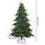 Artificial Hinged Christmas Tree with 300 LEDs-880321641-880321647