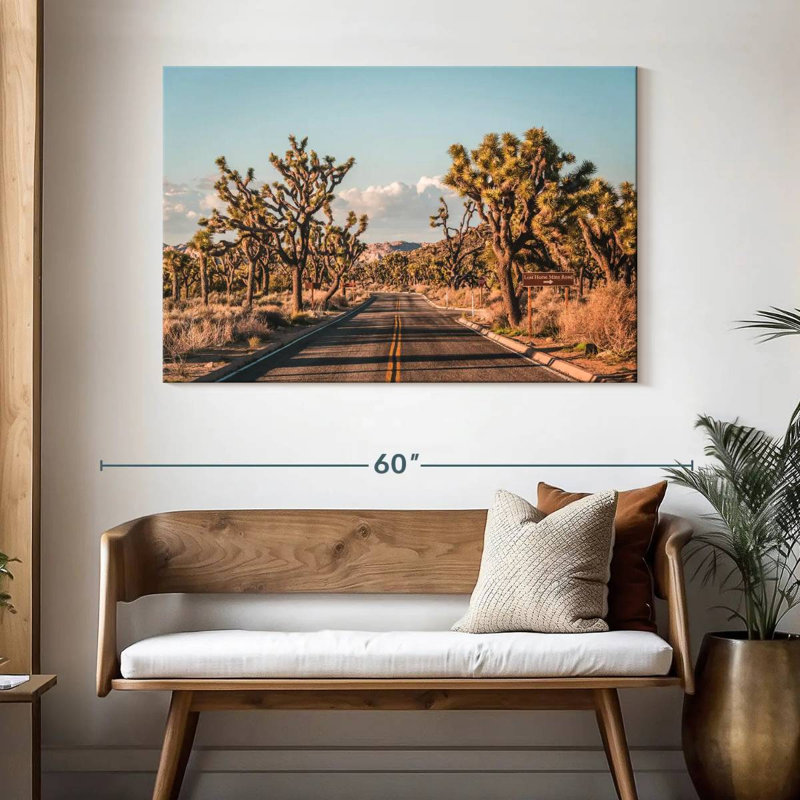 Mehar Cactus Road, 32" H x 48" W