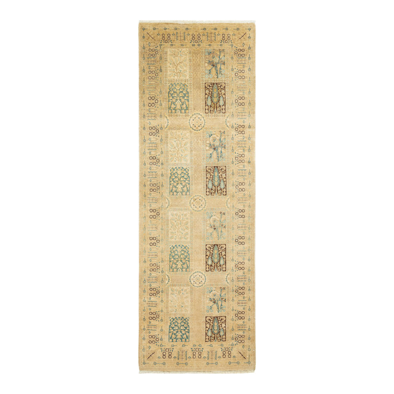 Classic One-of-a-Kind 3' 0" X 8' 10" Hand Knotted Area Rug