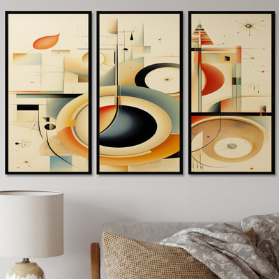 Brittaney - Geometric Wall Art Print Set