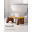 Tabouret de toilette en bois Acacia