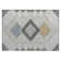 Machine Washable Indoor/Outdoor Xhevrie Gray Rug