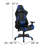 Gaming Desk and Reclining Gaming Chair Set with Cup Holder, Headphone Hook & Removable Mouse Pad Top-84973902