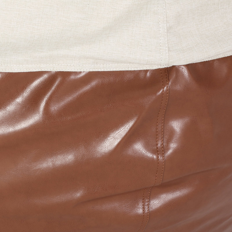 Richland Polyester Classic Bean Bag, Beige Polyester