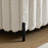 Faux Fur Flip Top Storage Bench with Black Metal Legs-1224260754-1232331250