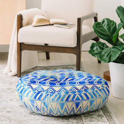 Coussin de plancher rond fimbis cool kickes