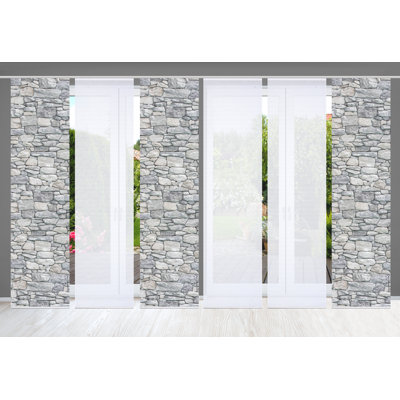 Semi Sheer Sliding Panel