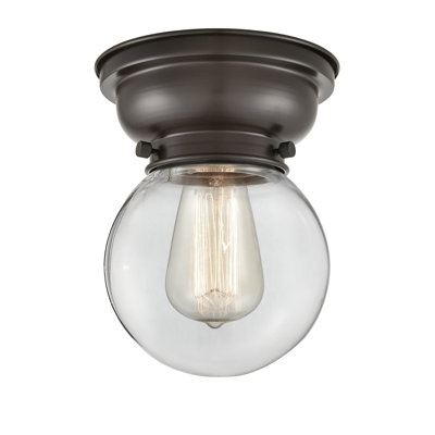 Plafonnier encastré en verre Lorri