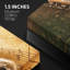 Saxophone en bronze avec notes de musique tourbillonnantes-94537505