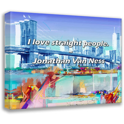 Jonathan Van Ness Quote: I love straight people.