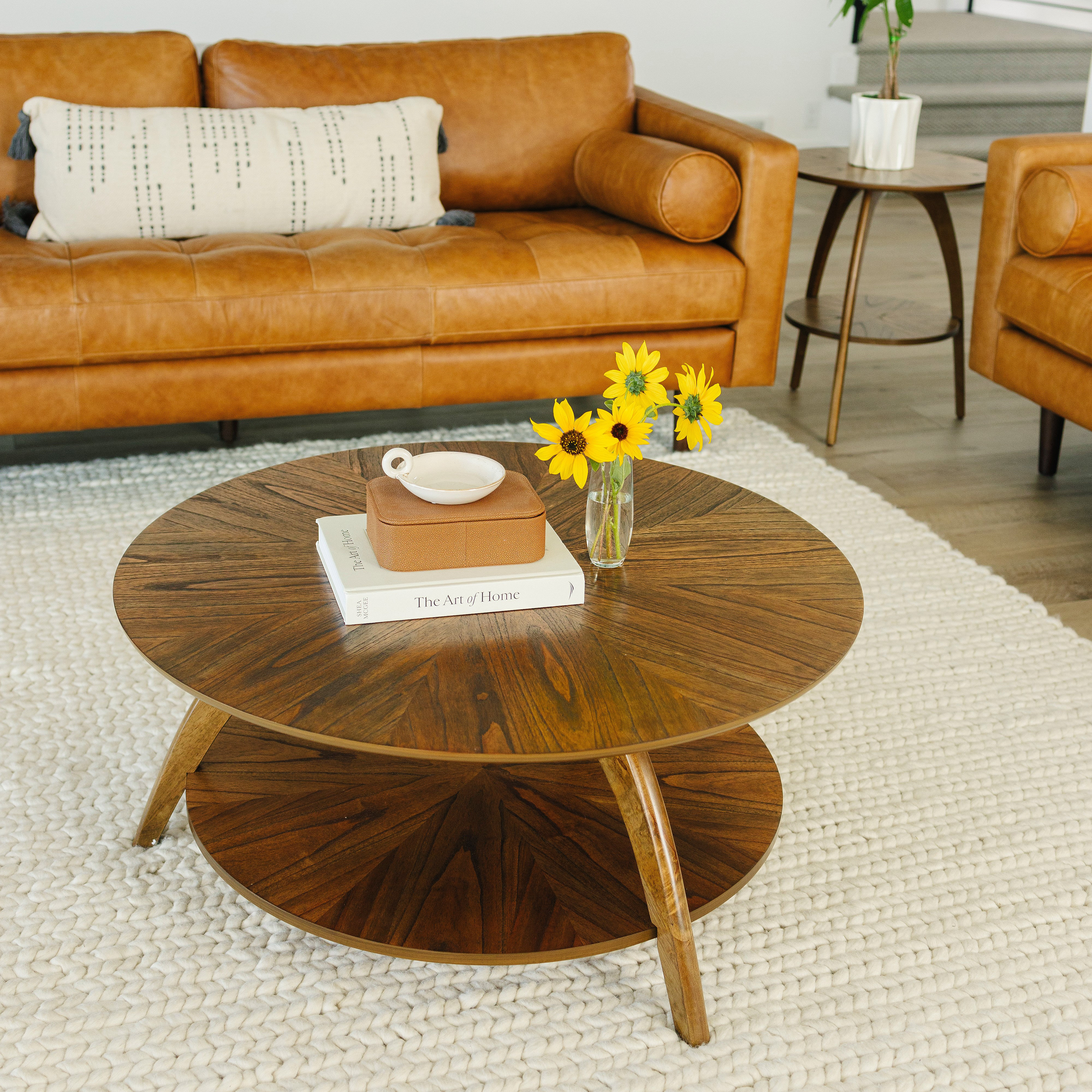 Wade Logan® Atreu Wood Coffee Table with Storage & Reviews | Wayfair