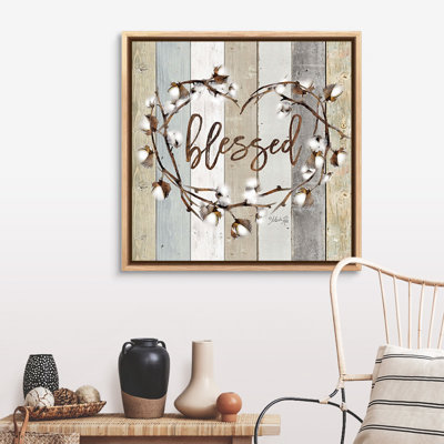 " Blessed Cotton Wreath " by Marla Rae