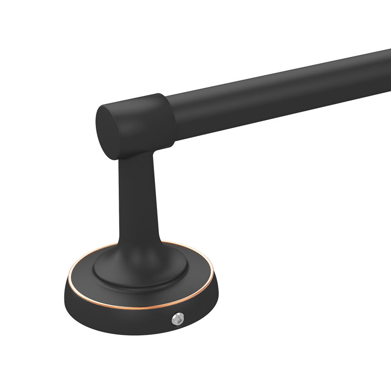 6 - Piece Bathroom Hardware Set, Black/brown