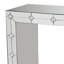 Console, miroir et faux strass