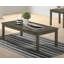 Elegant 3Pc Table basse Ensemble 1X Table basse 2X Tables de bout Mobilier de salon