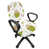 Caricature de mélange de polyester multicolore bl