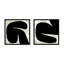 New Alphabet by StudioM - 2 Piece Picture Frame Painting Set-800294058-800294057
