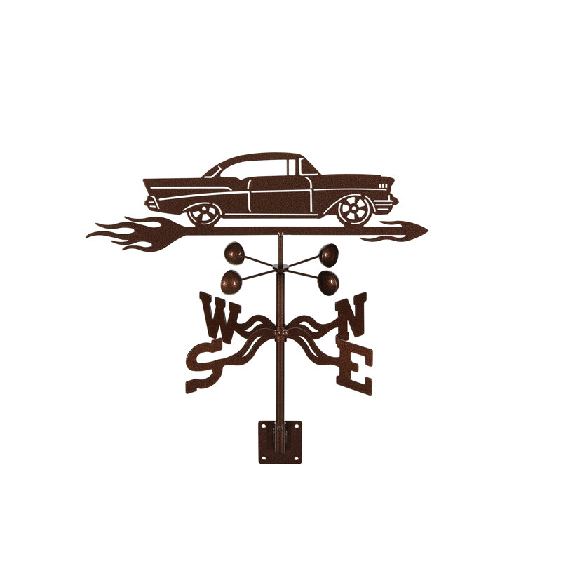Girouette 1957 Chevy Car, Socle