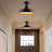 Adesewa Black Semi Flush Mount Ceiling Light-247702440