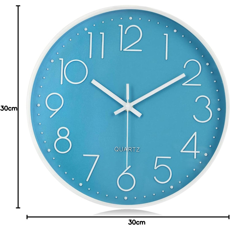 Wall Clock, Blue