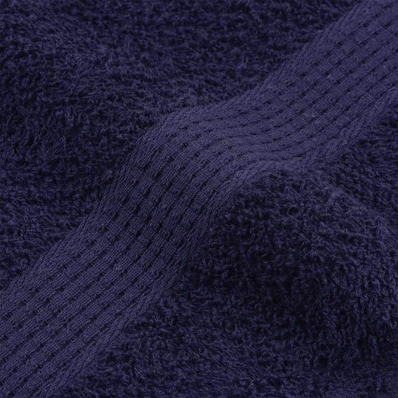 Sawiki 100% Cotton Bath Towels, Navy blue, Fingertip Towel - 4 Pack