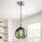 Aarunya 1 - Light Single Pendant Kitchen Island Lighting Globe Pendant Light Fixtures Modern Pendant Lighting-1163766482-1163766478