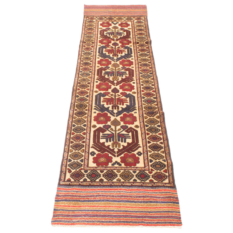 Teimani Beige Rug 2'9" x 12'2"