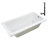 72" x 36" Acrylic Soaking Drop-In Bathtub, Drain Included-97545265